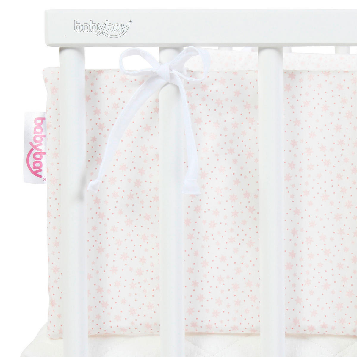 NESTCHEN   24/200 cm  - Weiß, Basics, Textil (24/200cm) - Babybay