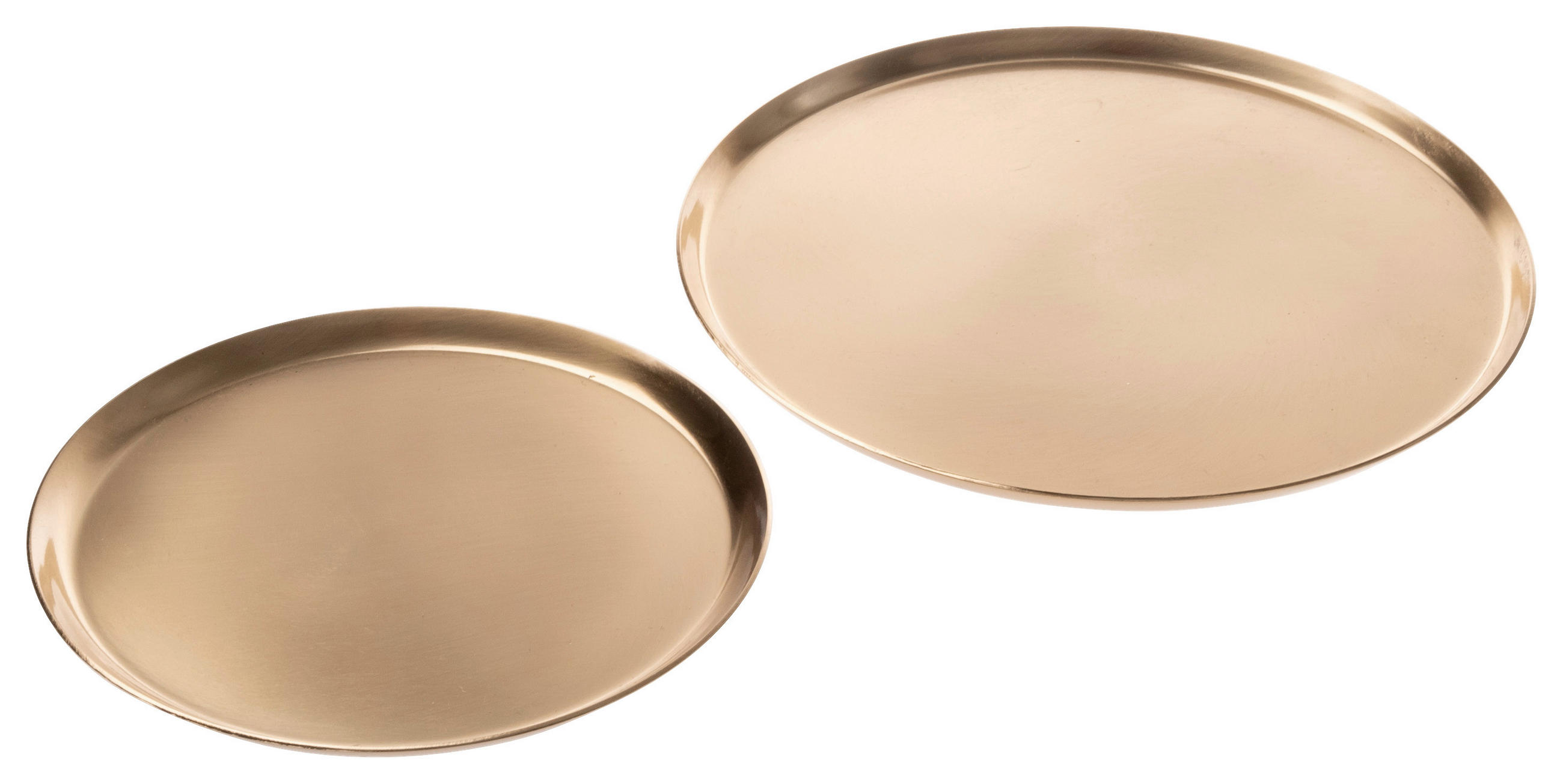 DEKOTABLETT 10,5/0,5 cm    - Goldfarben, Design, Metall (10,5/0,5cm)