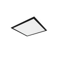 LED-DECKENLEUCHTE 45/45/3 cm   - Schwarz, Design, Metall (45/45/3cm)