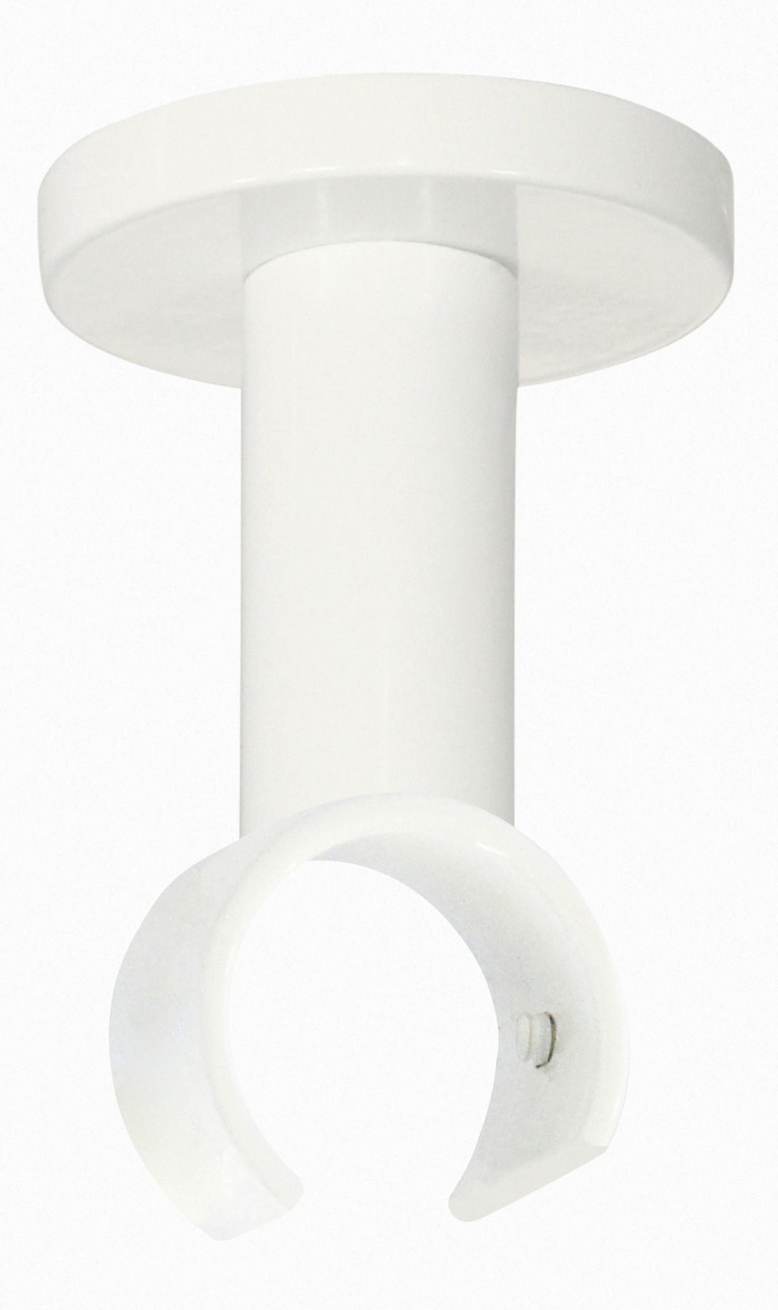 MENNYEZETI TARTÓKONZOL  - fehér, Basics, fém (4/4,9cm) - Homeware