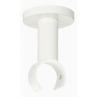 DECKENTRÄGER  - Weiss, Basics, Metall (4/4,9cm) - Homeware