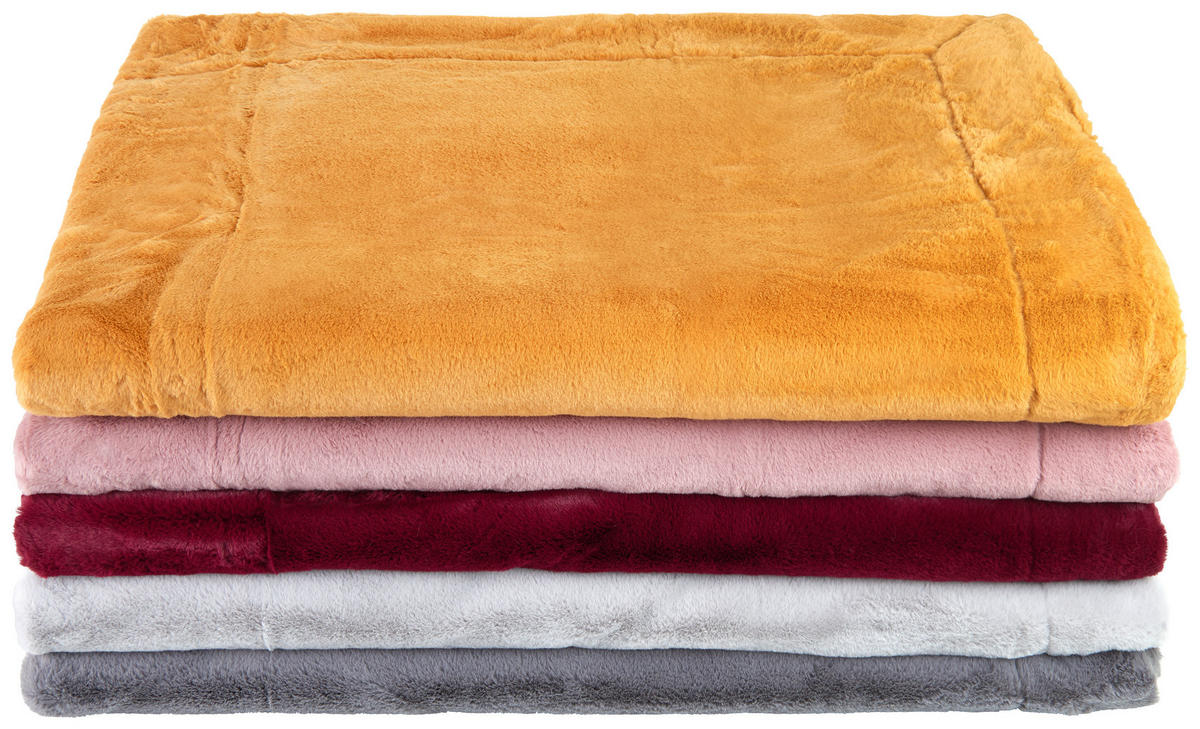 PĂTURĂ DIN BLANĂ 150/200 cm  - miere, Design, textil (150/200cm) - Novel