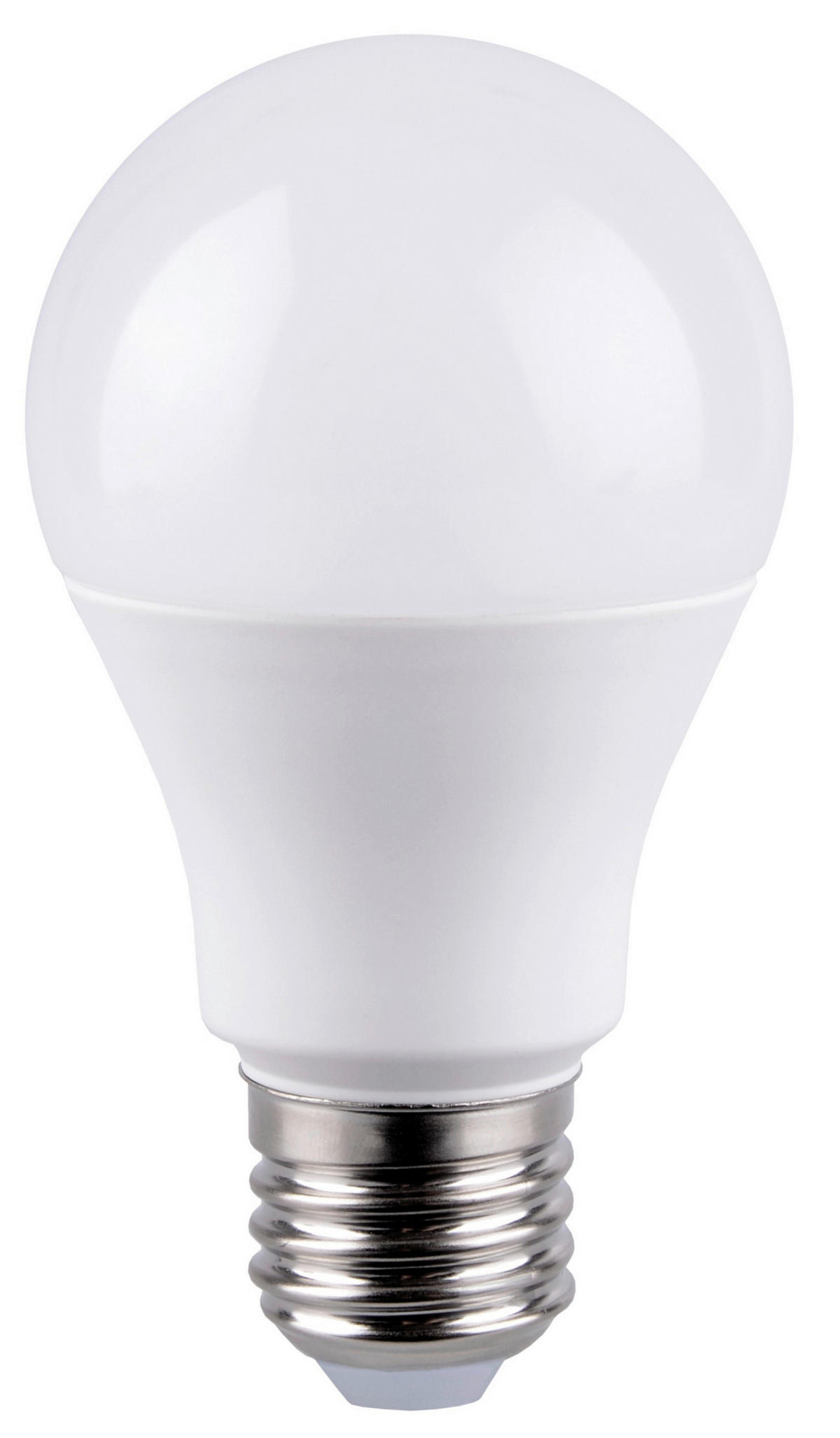 LED ŽÁROVKA E27 - bílá, Basics, plast (6/10,8cm) - Boxxx