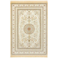 VINTAGE-TEPPICH 95/140 cm Naveh Creme, Beige  - Beige/Creme, Basics, Textil (95/140cm) - Novel