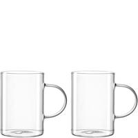 TEÁSPOHÁR KÉSZLET 2 részes     - átlátszó, Basics, üveg (10,4/10/6,8cm) - Leonardo