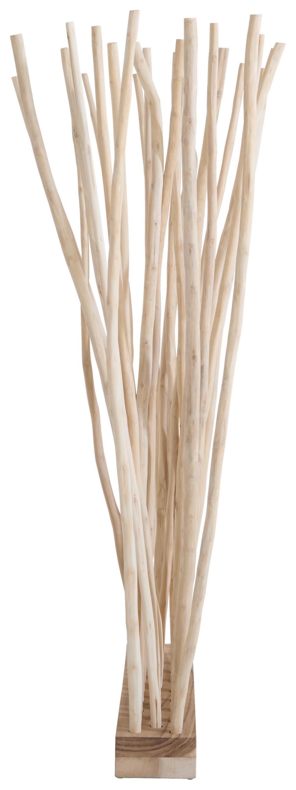 RAUMTEILER - Naturfarben, Design, Holz (100/180/20cm) - Livetastic