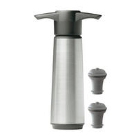 WEINPUMPE  - Chromfarben/Schwarz, Basics, Kunststoff/Metall (7.7/3.9/17.2cm) - Vacu Vin