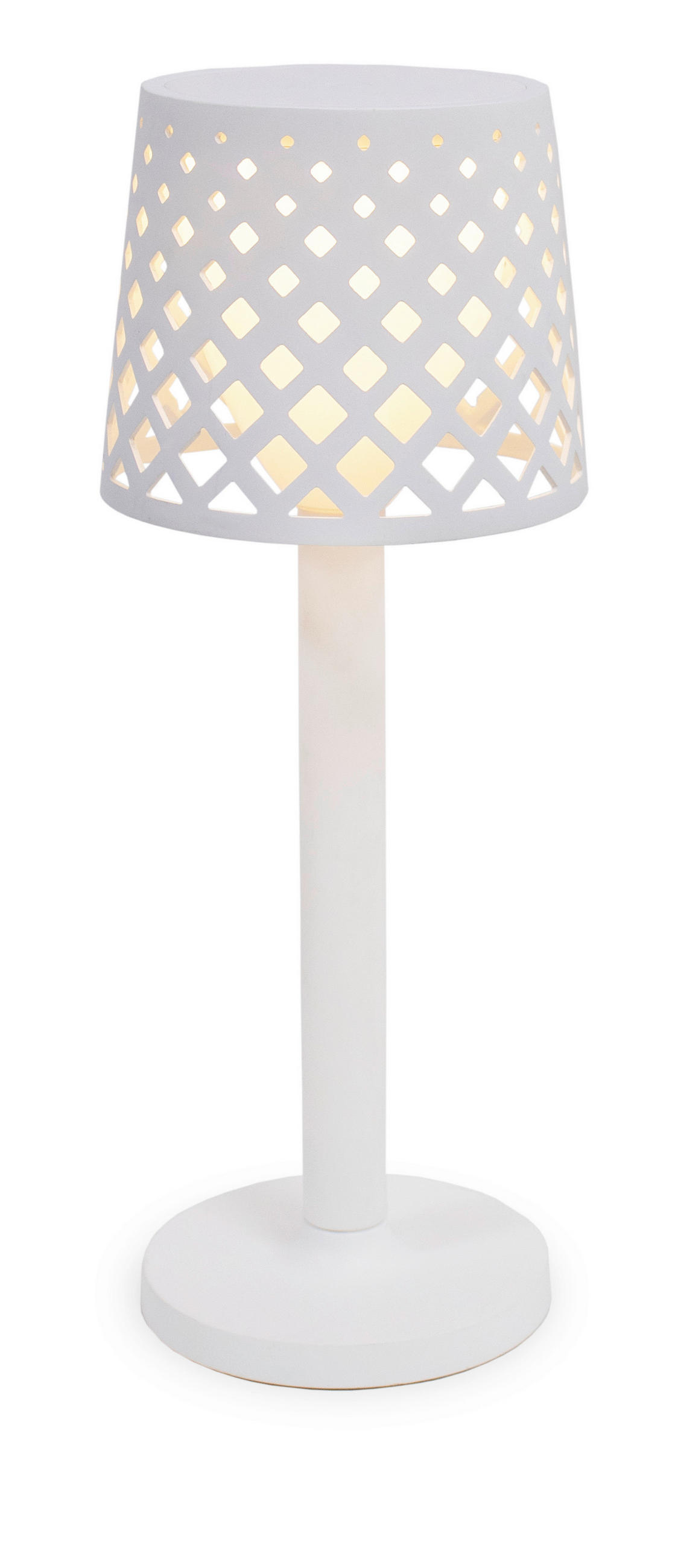 LED-AUßENLEUCHTE Gretita 11.7/31/11.7 cm  - Weiß, Basics, Kunststoff (11.7/31/11.7cm) - Newgarden