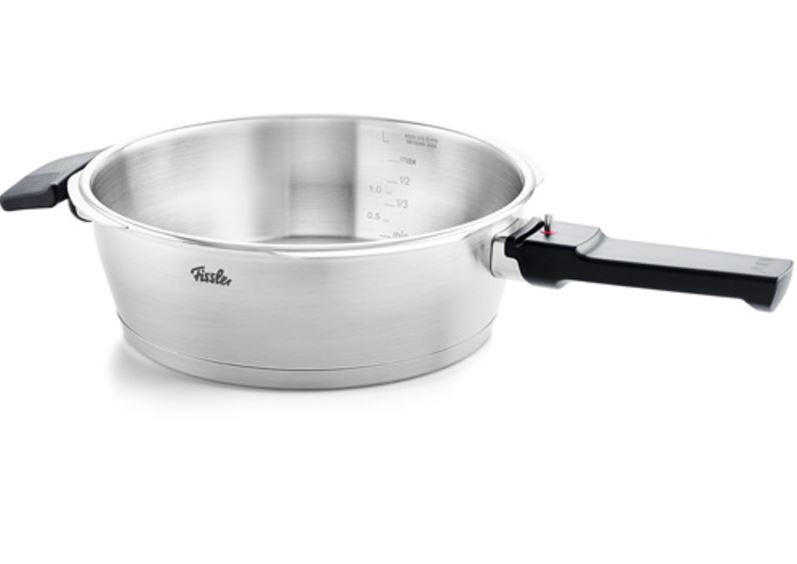 SCHNELLKOCHTOPF Vitavit Premium 2,5 L  - Edelstahlfarben, Basics, Metall (18cm) - Fissler