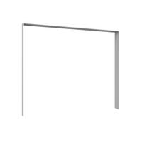 Passepartout - grafit, Basics, material pe bază de lemn (273/213/12cm) - Novel