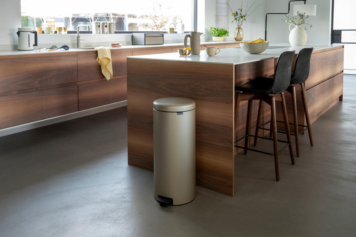 KANTA ZA SMEĆE  30 l   - šampanjac, Osnovno, metal/plastika (29.3/67.9/38cm) - Brabantia