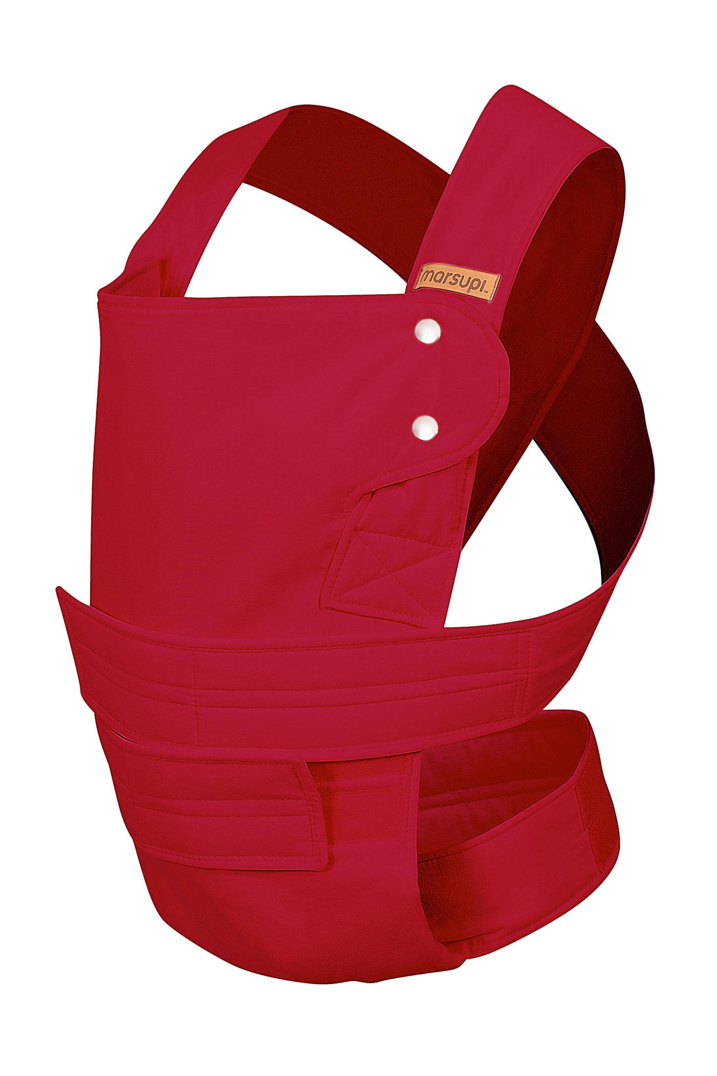 BABYTRAGE Marsupi Classic 2.0  - Rot, Basics, Textil (XLnull) - Wickelkinder Manduca