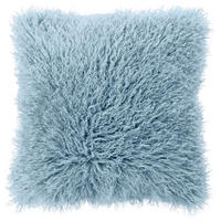 DEKORAČNÝ VANKÚŠ 45/45 cm - svetlomodrá, textil (45/45cm) - Novel