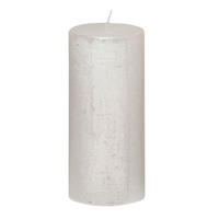STUMPENKERZE  - Weiss, Konventionell (6,8cm)