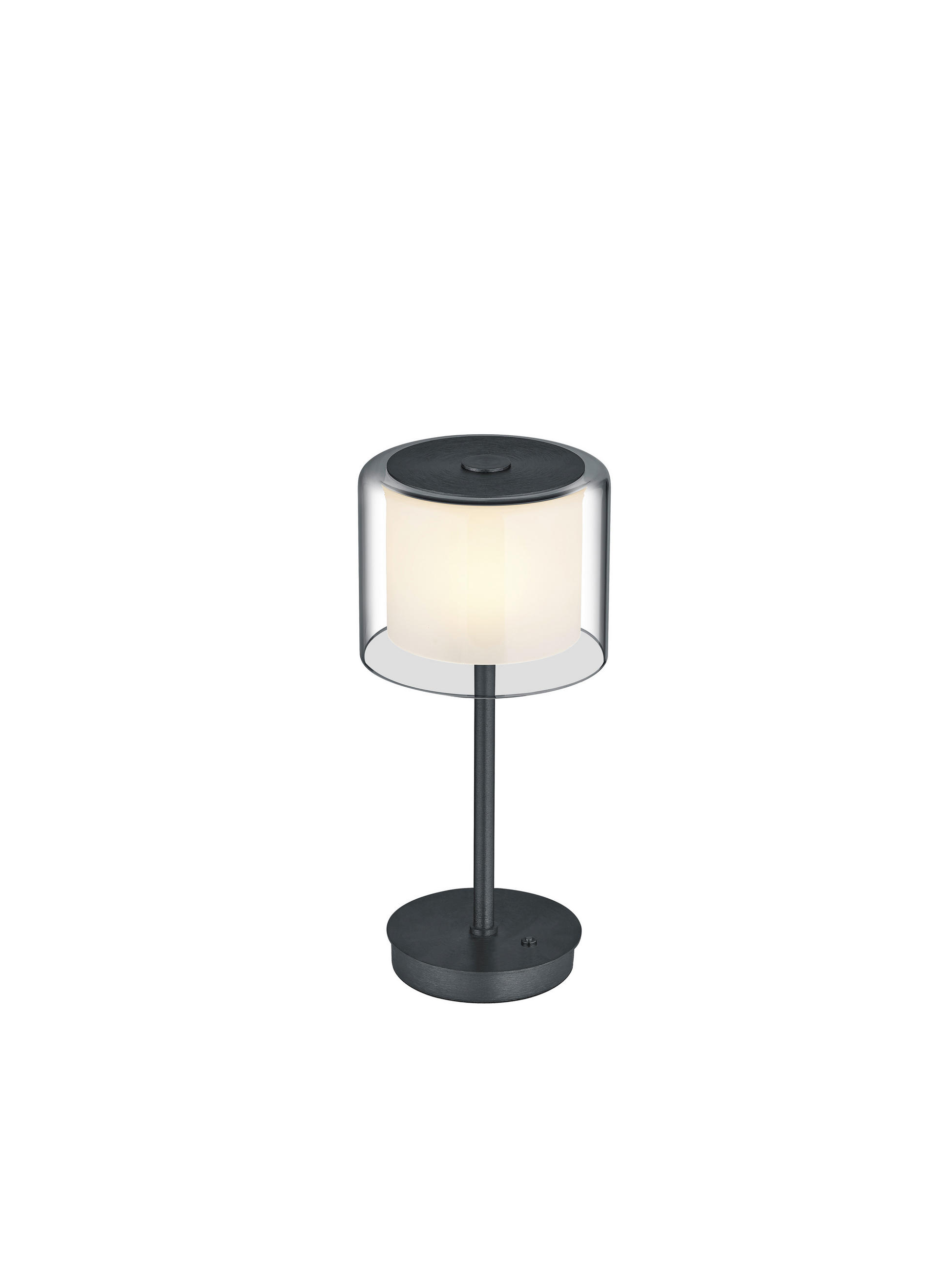 LED-TISCHLEUCHTE 15.6/34 cm   - Anthrazit, Design, Metall (15.6/34cm) - elements by BANKAMP