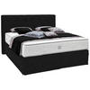 BOXSPRINGBETT 180/200 cm  in Schwarz  - Schwarz, Konventionell, Textil (180/200cm) - Ambiente