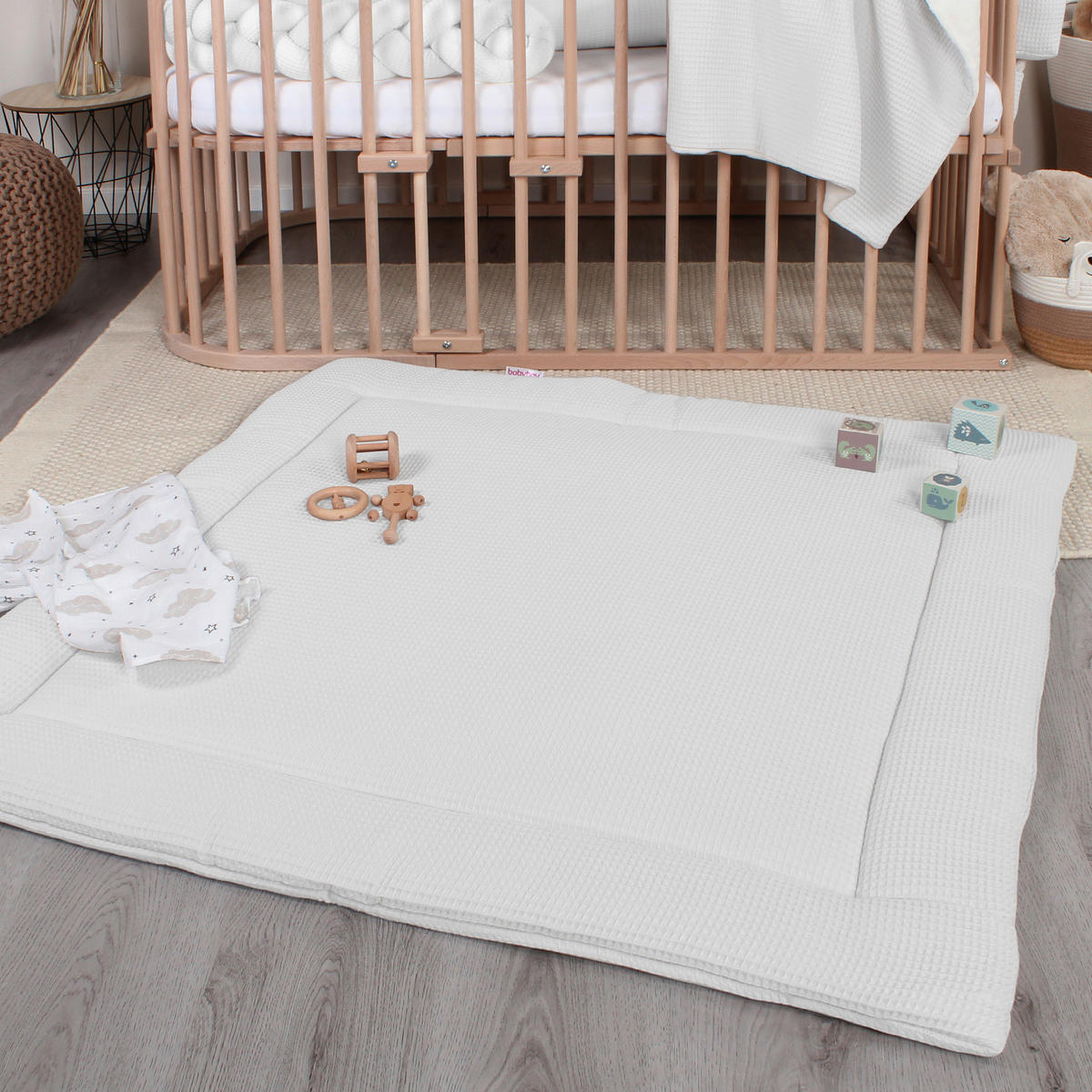 KRABBELDECKE  - Basics, Textil (120/120/3cm) - Babybay