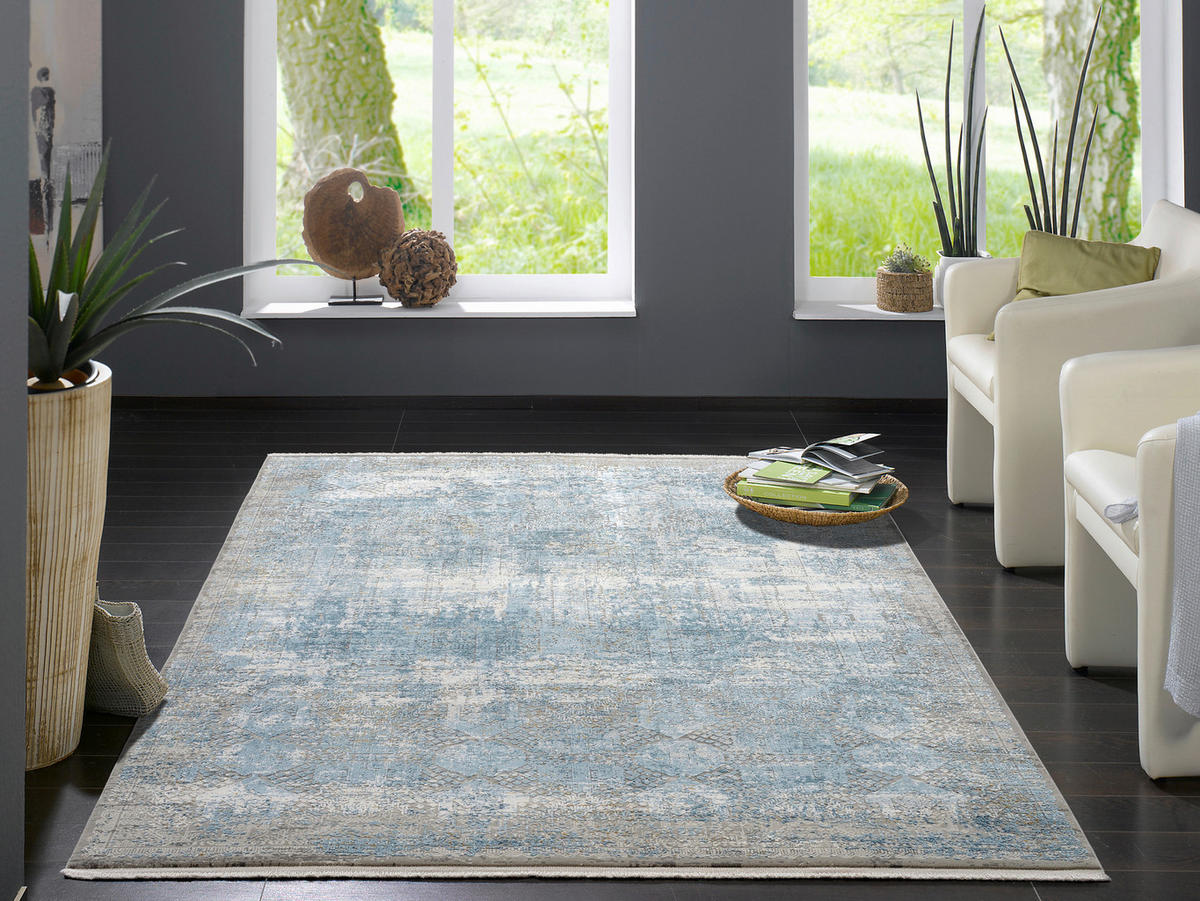 WEBTEPPICH 120/180 cm Grau  - Grau, Design, Textil (120/180cm) - Musterring