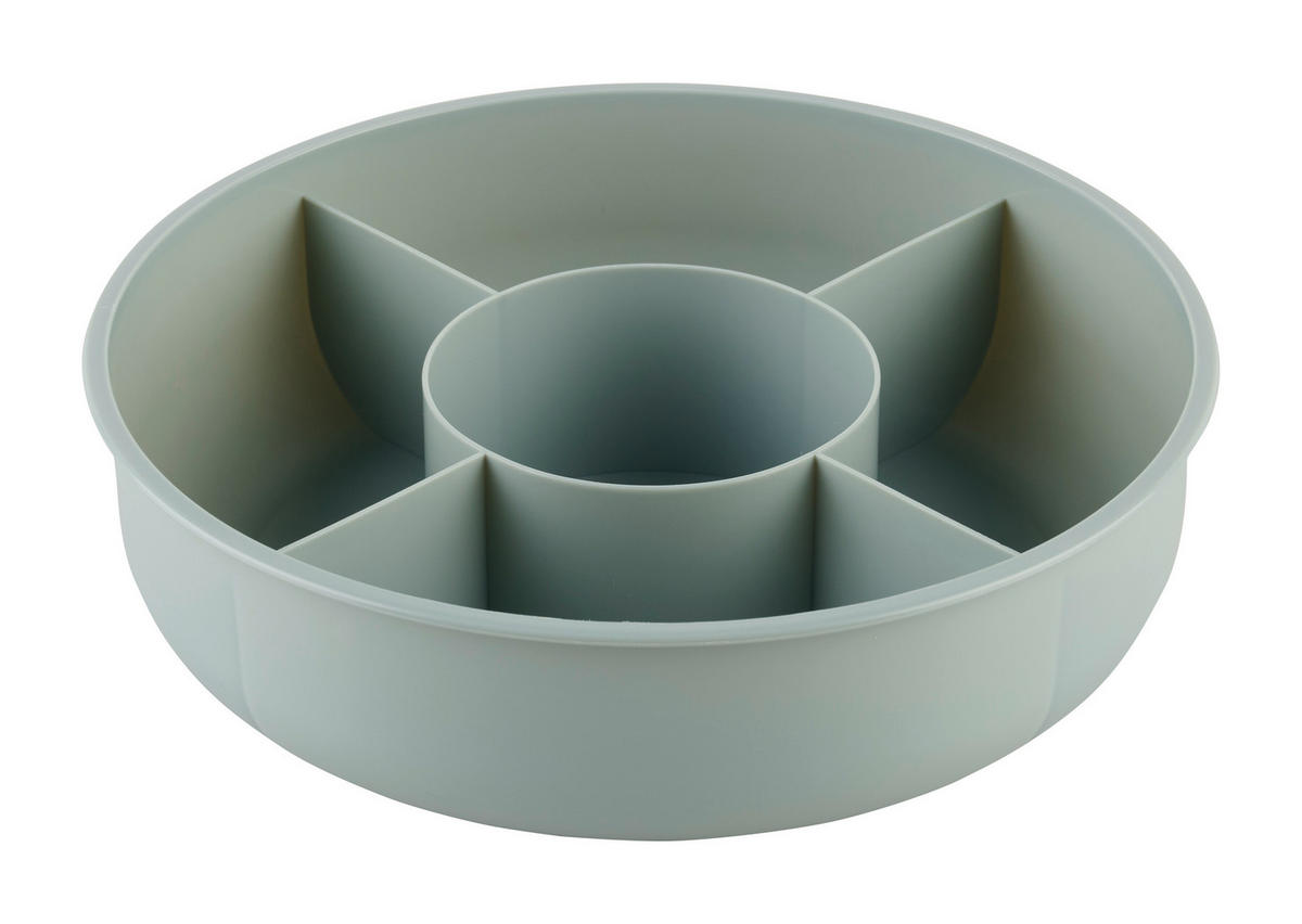 Bol Pentru Gustări  - verde deschis/verde închis, Basics, plastic (28cm) - Homeware Profession.