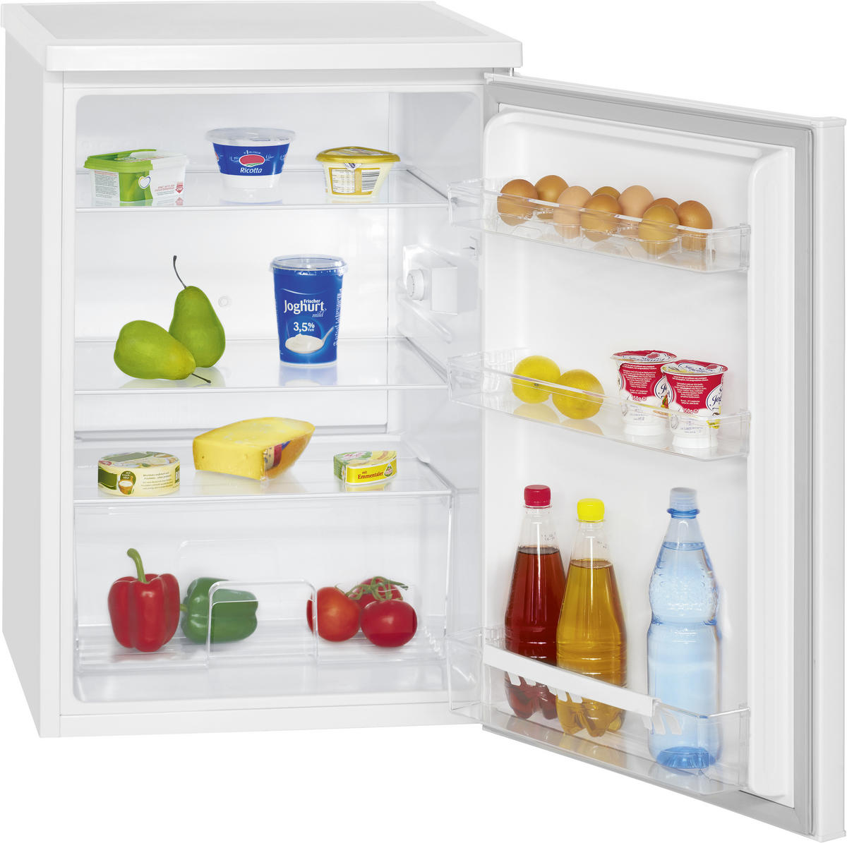 KÜHLSCHRANK 56/84,5/57,5 cm 721850  - Weiß, Basics, Kunststoff (56/84,5/57,5cm) - Bomann