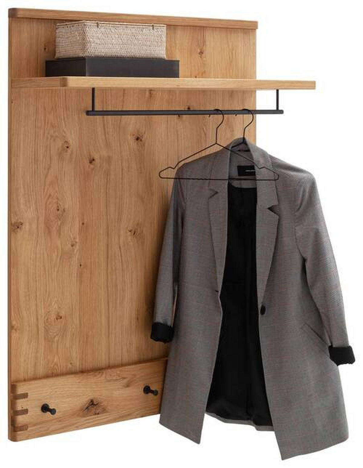 GARDEROBE  in 175/208/37 cm  - Wildeiche, Natur, Holz/Holzwerkstoff (175/208/37cm) - Waldwelt