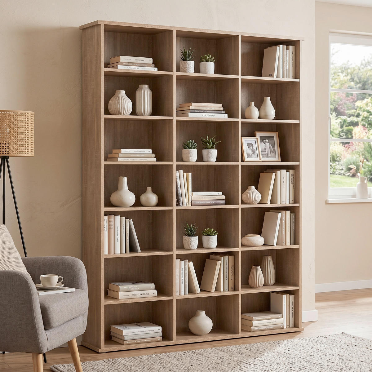 REGAL hrast Sonoma  drvni materijal  - hrast Sonoma, Design, drvni materijal (105/136/19cm) - MID.YOU
