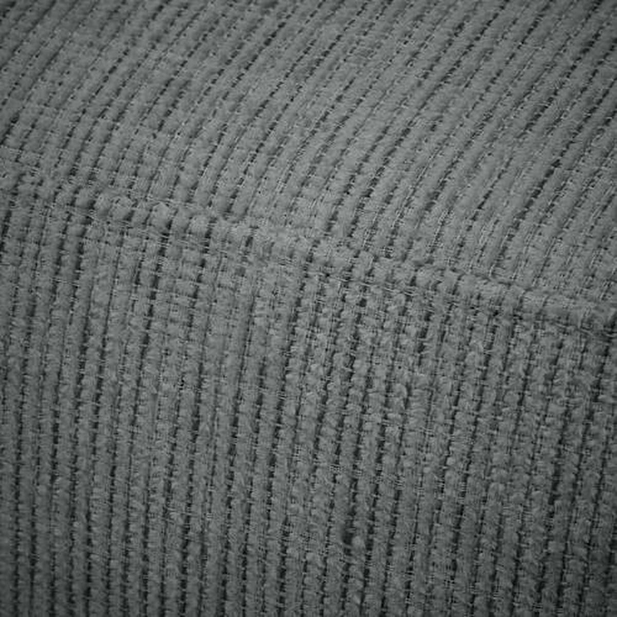 CHAISELONGUE Chenille Grau  - Schwarz/Grau, KONVENTIONELL, Kunststoff/Textil (171/73/93cm) - Carryhome