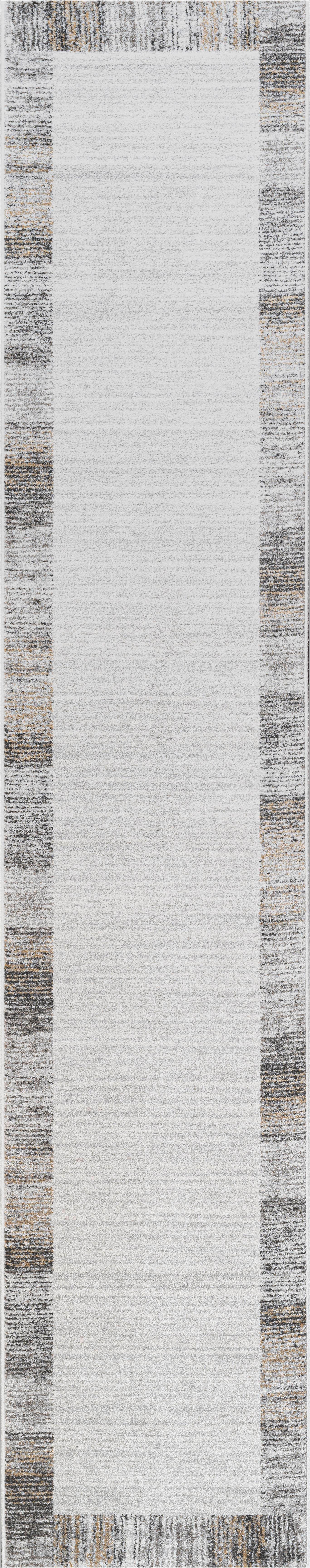LÄUFER  67/340 cm  Grau, Silberfarben, Goldfarben  - Silberfarben/Goldfarben, Design, Textil (67/340cm) - Novel