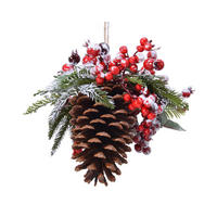DECORAțIUNE DE AGĂțAT - Basics (20/25/12cm) - X-Mas