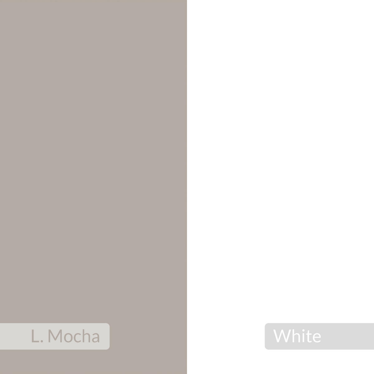 VÄGGHÄNGARE 74/26/15.7 cm  - vit/mocca, Design, metall/trämaterial (74/26/15.7cm) - Livetastic