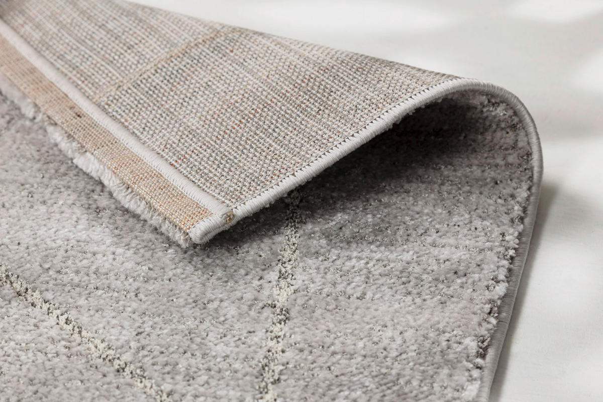 WEBTEPPICH 160/230 cm Maglie Grau  - Grau, Design, Textil (160/230cm) - Novel