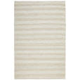 HANDWEBTEPPICH 80/150 cm Nordic Stripes Creme  - Creme, Natur, Textil (80/150cm) - Linea Natura