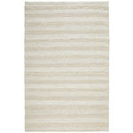 HANDWEBTEPPICH 80/150 cm Nordic Stripes Creme  - Creme, Natur, Textil (80/150cm) - Linea Natura