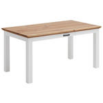 ESSTISCH in Holz 160/90/76 cm  - Eichefarben/Weiß, LIFESTYLE, Holz (160/90/76cm) - Landscape