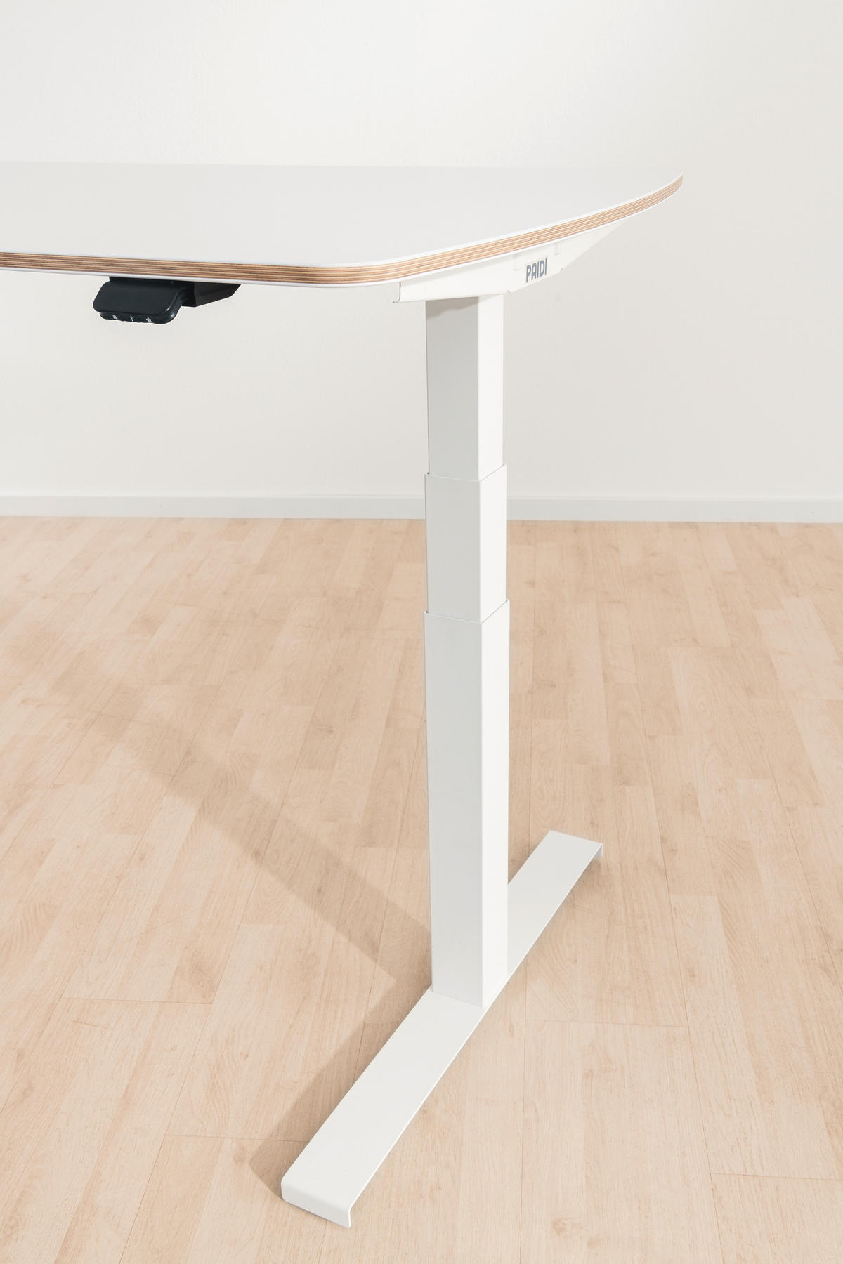 IFJÚSÁGI ÍRÓASZTAL  - fehér, Basics, faalapú anyag/fém (130/75/62-127cm) - Paidi