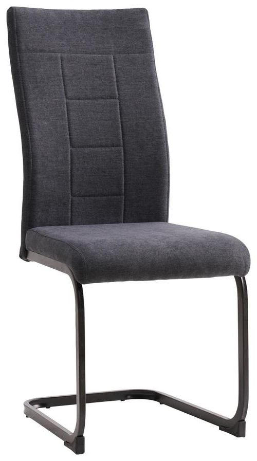 SCHWINGSTUHL Webstoff Grau, Schwarz - Schwarz/Grau, Design, Textil/Metall (43/99/62cm) - Carryhome