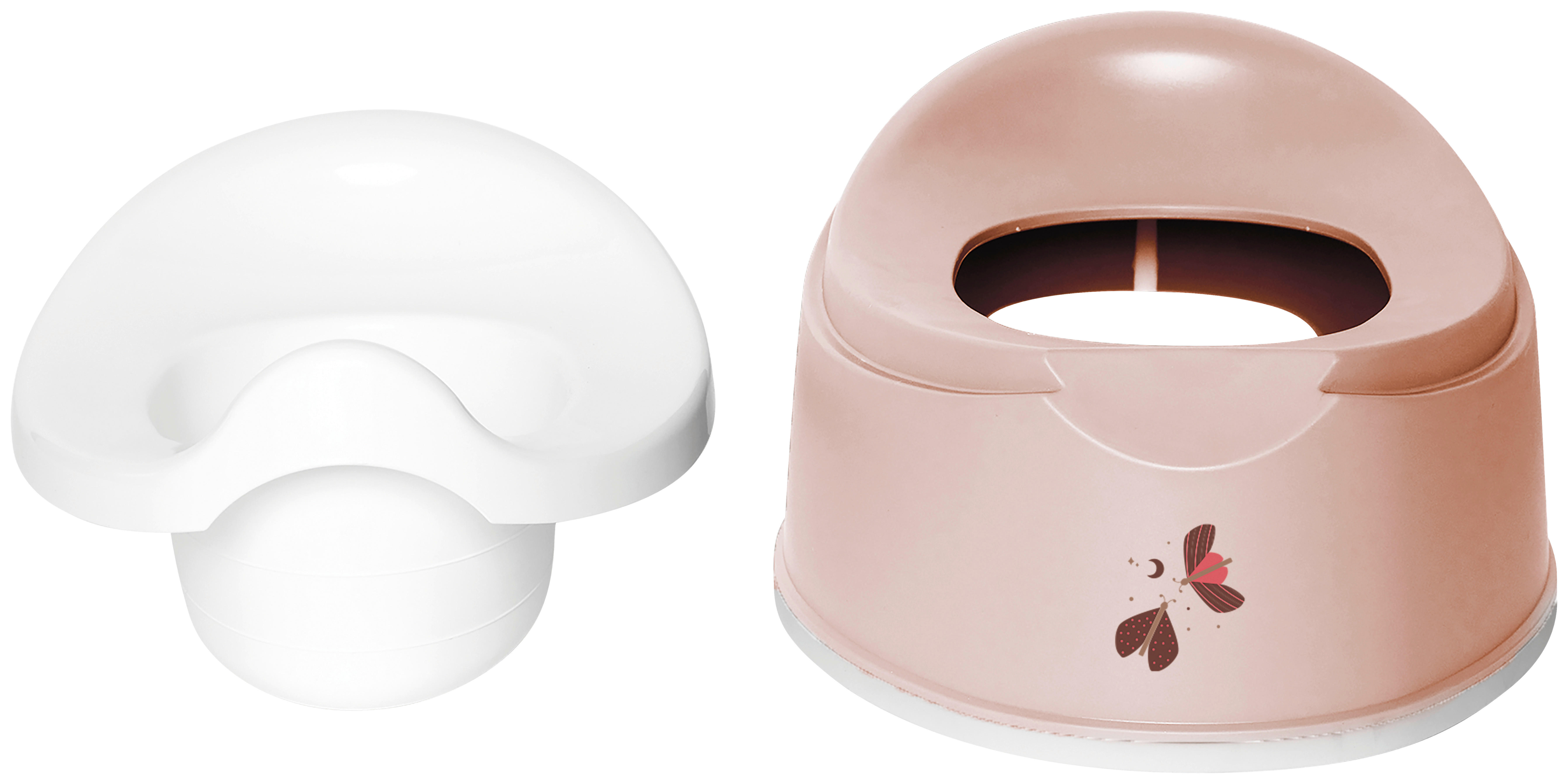 TÖPFCHEN Sweet Butterfly  - Altrosa, Basics, Kunststoff (32,5/25,5/17cm) - Bebe Jou