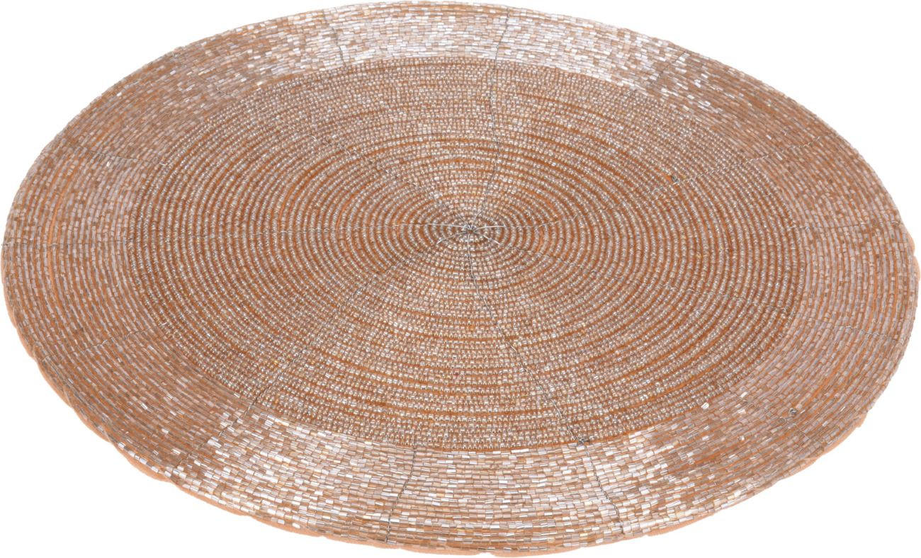 PROSTÍRÁNÍ, 30 cm - šampaňská, Design, přírodní materiály (30cm)