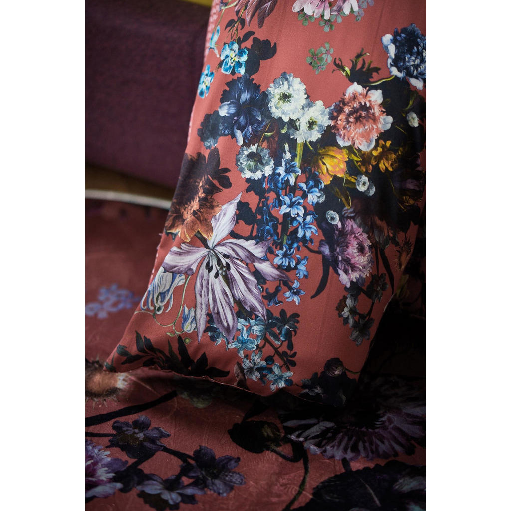 Thumbnail - Essenza Wendebettwäsche Ss22, Rot, Textil, Floral, 155x220 cm, Oeko-Tex® Standard 100, weiche und anschmiegsame Oberfläc...