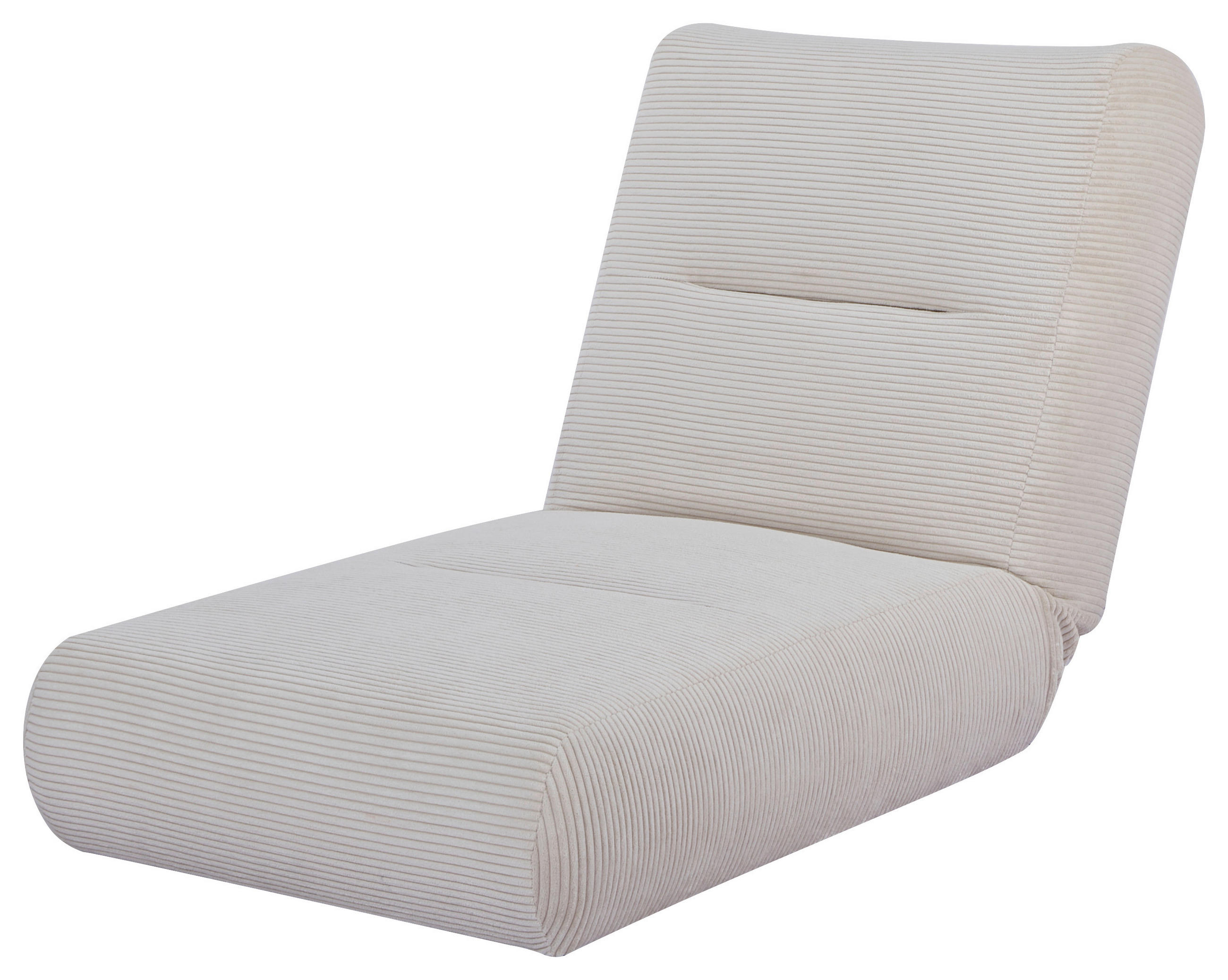 Fotoliu Extensibil, textil, bej