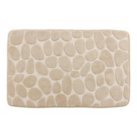 KOUPELNOVÁ PŘEDLOŽKA, 60/45 cm - krémová, Basics, textil (60/45cm) - Boxxx