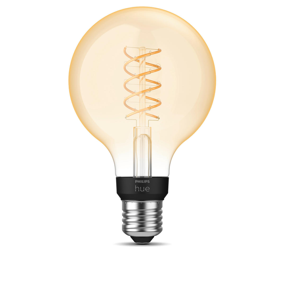 LED-FILAMENT-LEUCHTMITTEL   E27 7 W 550 lm  - Schwarz, Basics, Kunststoff (9,5/15cm) - Philips HUE