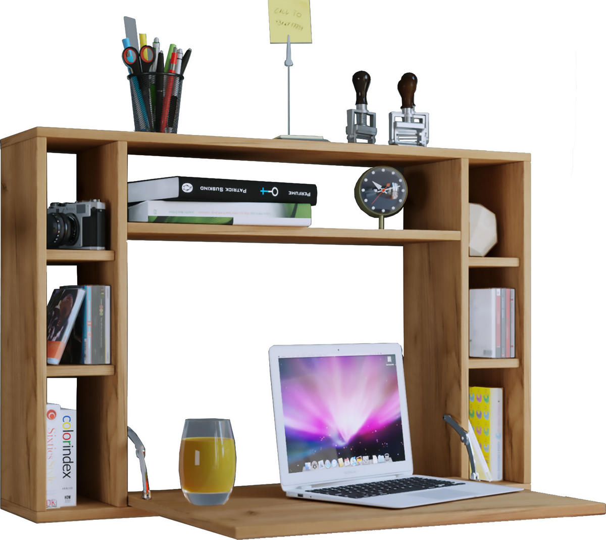 LAPTOPTISCH 90/20/60 cm  in Eichefarben, Honig  - Eichefarben/Honig, Basics, Holzwerkstoff (90/20/60cm) - MID.YOU