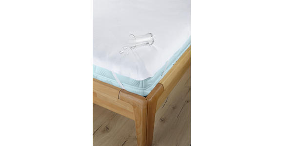 Matratzenschoner Silke 100x200cm - Weiß, KONVENTIONELL, Textil (100/200cm) - Primatex