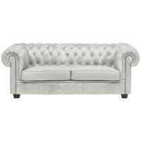 CHESTERFIELD-SOFA in Webstoff Naturfarben  - Wengefarben/Naturfarben, LIFESTYLE, Holz/Textil (206/76,5/96cm) - Landscape