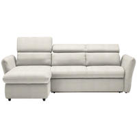 ECKSOFA  in Mikrofaser Beige  172/240 cm  - Beige/Schwarz, Design, Kunststoff/Textil (172/240cm) - Stylife