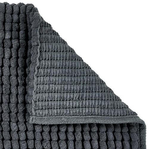 BADTEPPICH Graphitfarben 60/60 cm  - Graphitfarben, Basics, Textil (60/60cm) - Aquanova