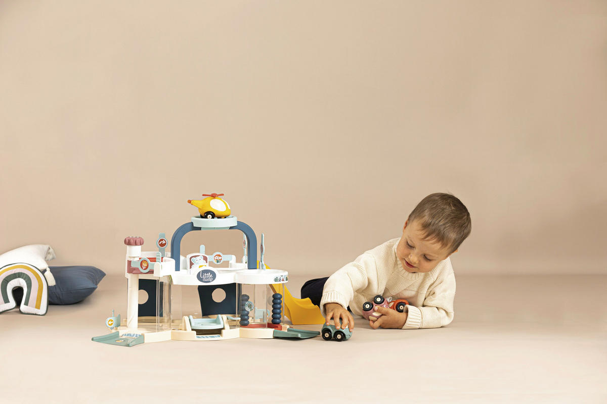 PARKGARAGE - Multicolor, Basics, Kunststoff (12,80/53,70/39,40cm) - SMOBY