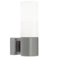 WANDLEUCHTE Tangens 6,05/18,4 cm  - Edelstahlfarben, Design, Glas (6,05/18,4cm) - Nordlux