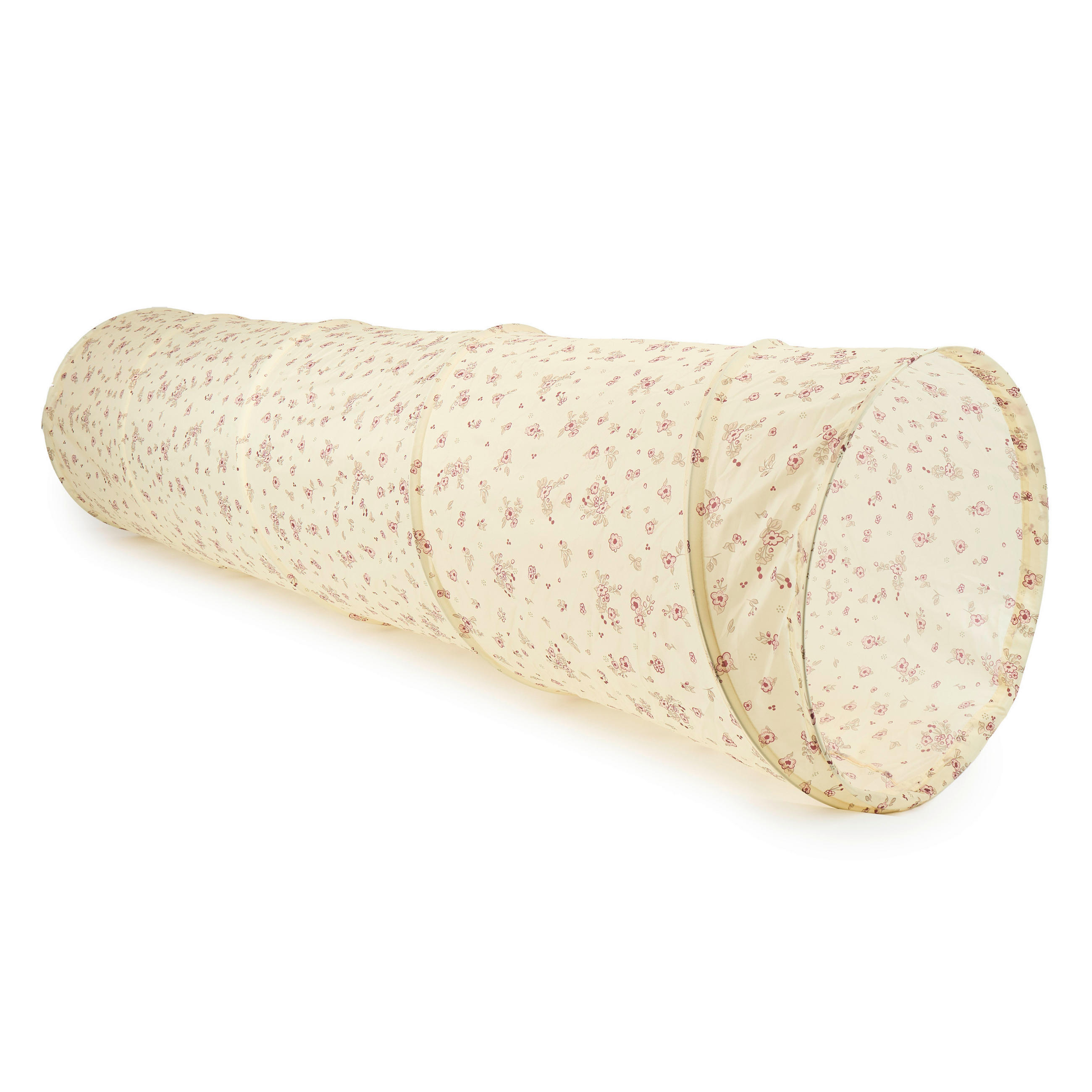 XXXLutz Spieltunnel Ella Pop Up Tunnel Vintage Flowers Beige 175 cm